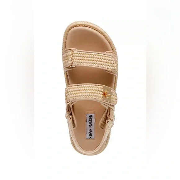 Steve Madden 
Women's Bigmona Platform Footbed Sandals - Picture 3 of 7